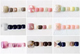 ネイル クレアラルーチェ studentサロンのネイルデザイン