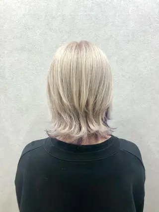 ショート カラー 外国人風ヘア 🍔Mamiのヘアスタイル