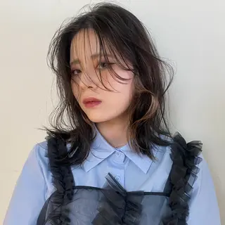 ミディアム カラー 🫧ブリーチカラー/ ボブ🫧madokaのヘアスタイル