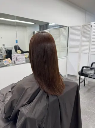 セミロング 髪質改善メニュー 長井 美佐子のヘアスタイル
