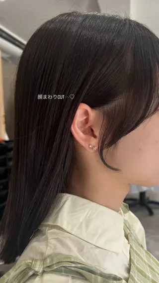 ロング 深堀 さくらのヘアスタイル