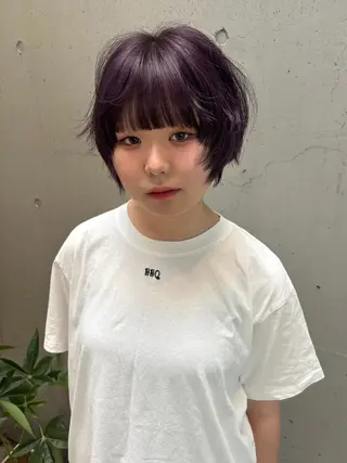 ショート カラー ⭐︎似合わせカラー /レイヤー✩momoのヘアスタイル