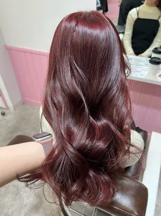 ロング ナナ♡レイヤーカット ♡似合わせカラーのヘアスタイル
