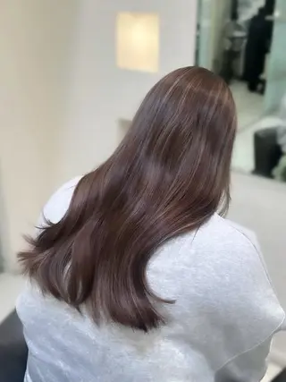 ロング カラー 🤍ハイライト/ レイヤー/銀座🤍のヘアスタイル