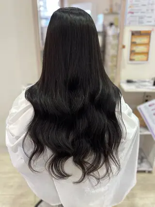 ロング カラー 艶カラー🫧/シール エクステRYOKAのヘアスタイル