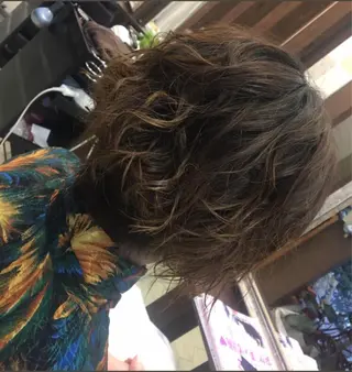 ショート パーマ 堤太志 メンズパーマ特化のヘアスタイル