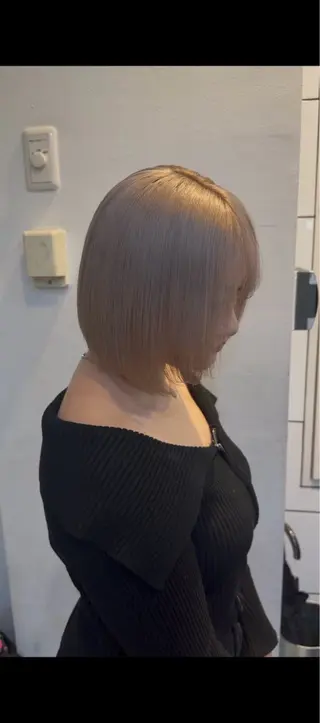 カラー 🎀ハイトーン カラー/宮澤　希🎀のヘアスタイル