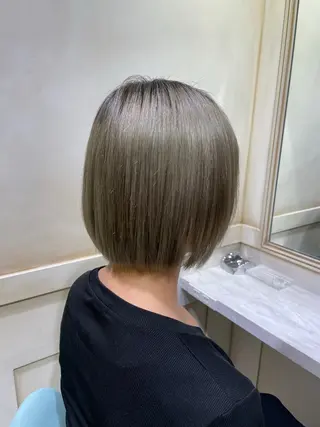 ミディアム 🌷ピンク/韓国風 暖色カラー ゆい🌷のヘアスタイル