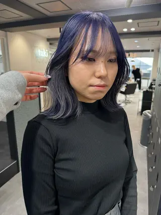 ミディアム カラー ダブルカラー🩰 CHIHIRO👒のヘアスタイル