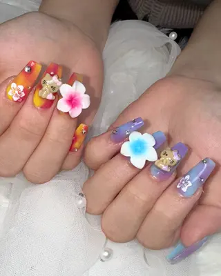 ネイル Feel ‪‪☺︎‬Yuriaのネイルデザイン