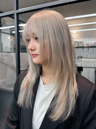 カラー rikuto カット/パーマのヘアスタイル