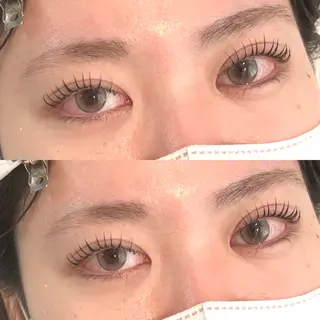 マツエク・マツパ 倉地 更彩のヘアスタイル