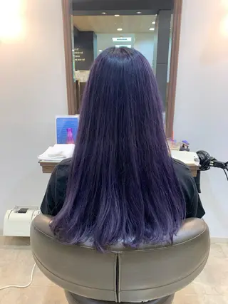 ロング カラー ヘアアレンジ ecru🕊️堀内 眞帆のヘアスタイル