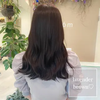 セミロング カラー ブリーチなしWカラー 🎀韓国ヘア/amiのヘアスタイル