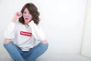 ショート ヘアアレンジ 烏丸韓国ヘア🇰🇷 ayaka🎀のヘアスタイル