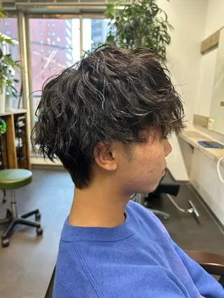パーマ メンズ flag hair レイナのヘアスタイル