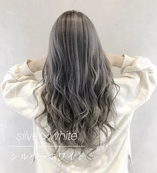 ロング カラー 🦋シールエクステ /韓国/リアラ🦋のヘアスタイル