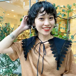 ショート パーマ KAWATOKO MISUZUのヘアスタイル