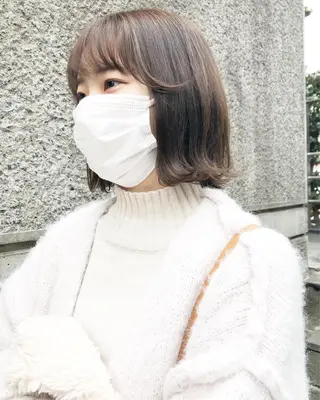 ミディアム カラー ヘアアレンジ メンズ特化✂️栗原 侑也のヘアスタイル