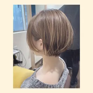 ショート カラー 🌈ショート/レイヤ ーカット/中村崇宏のヘアスタイル