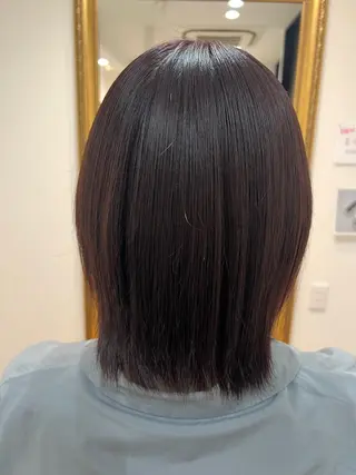 ショート カラー 刀根 梓織のヘアスタイル