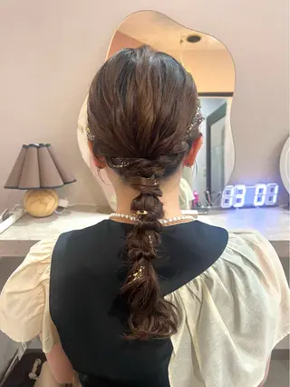 ミディアム Mila misakiのヘアスタイル