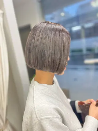 ショート カラー 産休の為お休みです! 小島凜のヘアスタイル