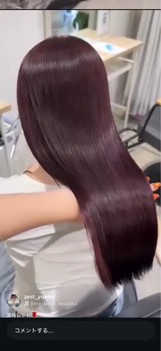 カラー サナ🎀髪質改善 /似合わせカラーのヘアスタイル