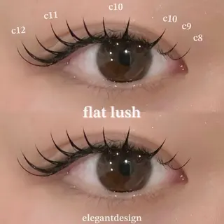 マツエク・マツパ EYELA uenoのマツエク・マツパデザイン