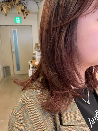 カラー 🍃marina🍃 韓国ヘア/Aujuaのヘアスタイル