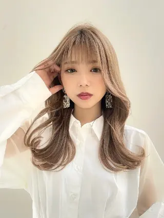 カラー ✨レイヤー/韓国 /✨ヘア山下　遥のヘアスタイル