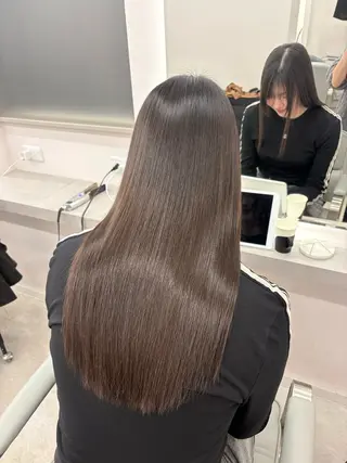 ロング 心斎橋/透明感カラー / ミサキのヘアスタイル