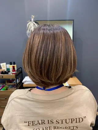 ショート 長野 歌穂のヘアスタイル