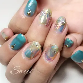 ネイル sweet 仲野陽子のネイルデザイン