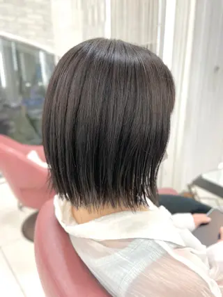 ミディアム 【髪質改善×カラー】 QUALIS沓掛貴浩のヘアスタイル