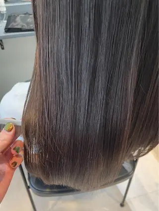 セミロング 銀座・有楽町 かけるのヘアスタイル