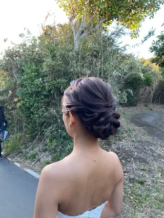ロング ヘアアレンジ eye.hair　◎ akiのマツエク・マツパデザイン