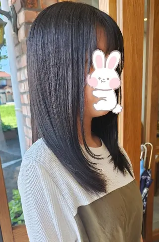 ロング きただ あみのヘアスタイル