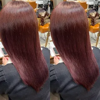 ロング カラー 🫧ボブ/艶髪カラー 伊原修子のヘアスタイル