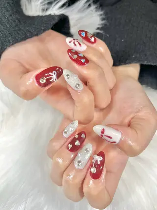 ロング ネイルサロン hanakoharuのネイルデザイン