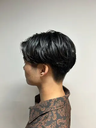 ミディアム メンズ 相澤 拳のヘアスタイル