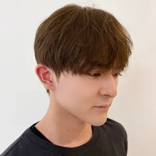 ショート カラー パーマ メンズ abilita RIKIYAのヘアスタイル