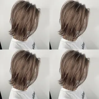 ミディアム 佐藤 香太のヘアスタイル