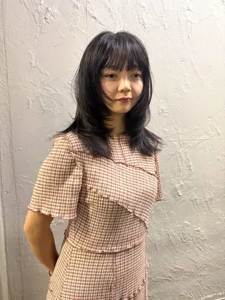 ロング ハイトーン レイヤー🎀meiのヘアスタイル