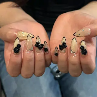 ネイル IROHA NAIL Kurumi🪽🫧のネイルデザイン