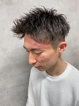 カラー パーマ ヘアアレンジ メンズ 【メンズ専門美容師】 NUMBER.12のヘアスタイル