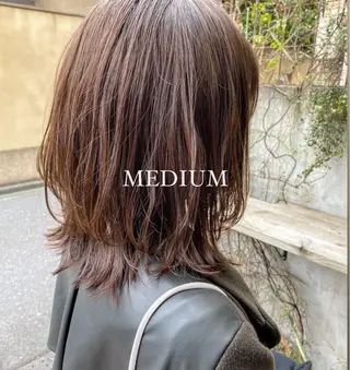 ミディアム カラー 小顔ショート✁ ⁂Yukari⁂のヘアスタイル