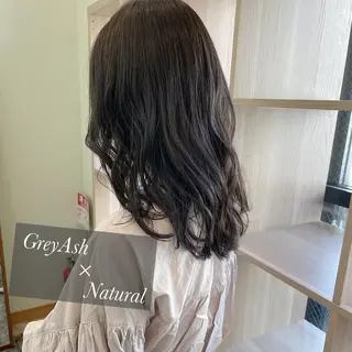 セミロング カラー 髪質改善とカラー特化 ✨Hito.nowaのヘアスタイル