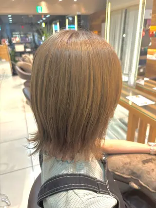 ミディアム 🌈コテ巻き風パーマ LOHASせいな🌈のヘアスタイル