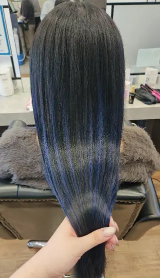 ロング カラー 関口 友菜のヘアスタイル